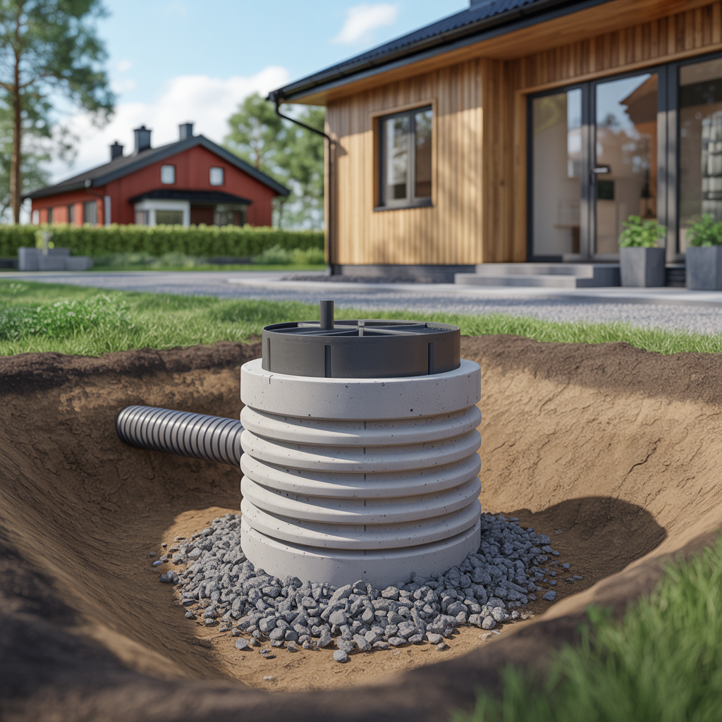 10.Hur du installerar en ny avloppsbrunn for battre avrinning