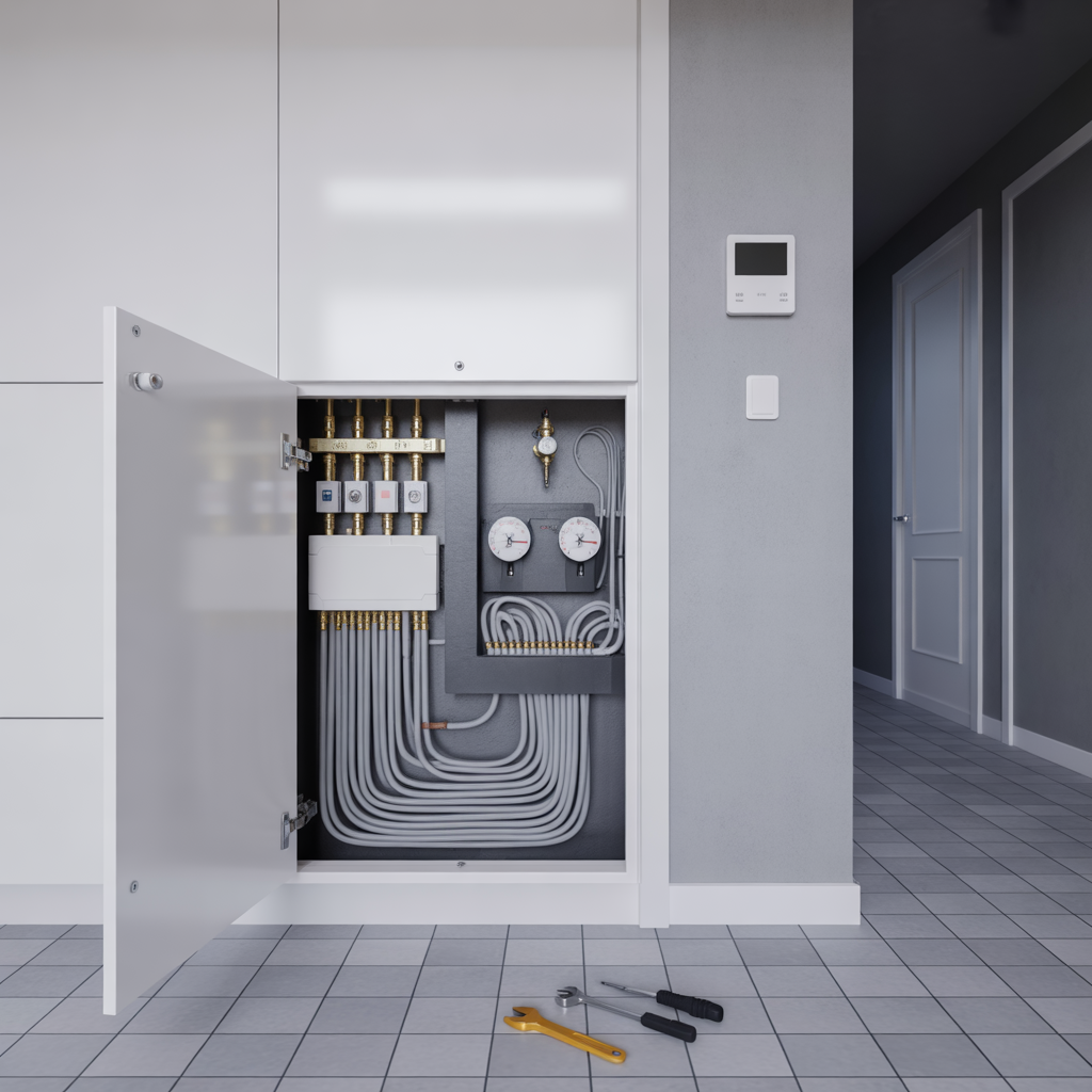 golvvarmen blir inte varm felsokning steg for steg